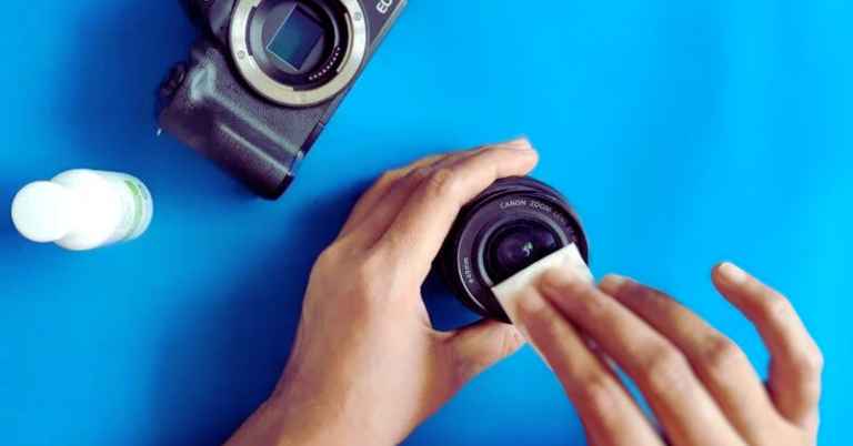 Step-by-Step Camera Lens Cleaning Process